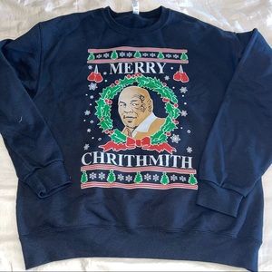 Funny mike Tyson Christmas sweater